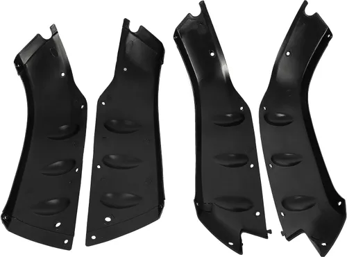 Miniatura 3 de KUAFU Fender Flare compatible con Honda TRX350 TM 2004-2007 TM FM FE TE / TRX400 FA FGA Rancher Guardabarros Guardabarros, kit de aletas