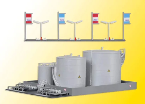 Miniatura 3 de z grandes tanques de combustible por Kibri