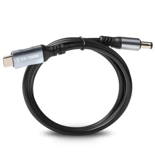 Miniatura 6 de Cable de alimentación USB C a CC de 3.3 pies x 0.083 in, para laptop Starlink mini cable de carga USB C entrada a salida DC5521 20V5A, funciona