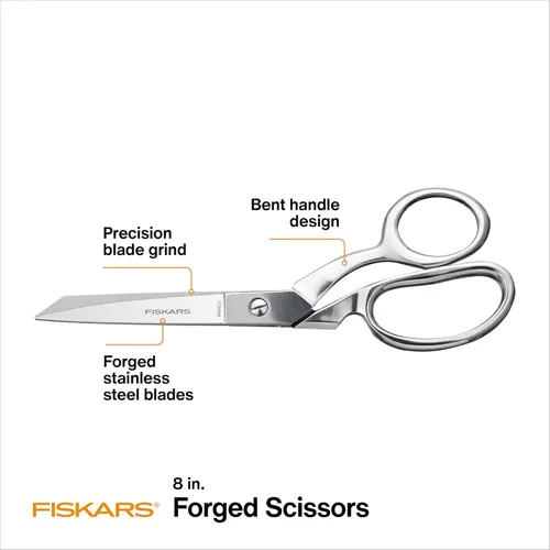 Miniatura 2 de Fiskars – Tijeras forjadas, 8 pulgadas.