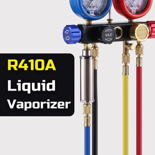 Miniatura 2 de Lichamp Vaporizador líquido para HVAC R410A Refrigerante Vapor Carga Líquido Cargador lateral bajo con accesorios de 1/4 pulgadas