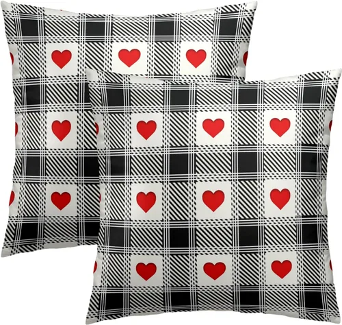 Miniatura 17 de Fundas de Almohada de Bosque de Pinos 22x22 Juego de 2, Fundas de Almohada Decorativas de Árboles de Abeto y Cedro Verde Nieve Beige de Invierno