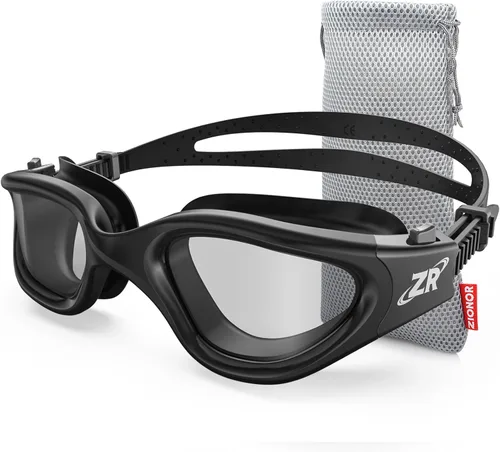 Miniatura 13 de ZIONOR G1 - Gafas de natación polarizadas unisex para mujeres adultas, antiniebla, 100% anti UV, gafas de buceo A0 (polarizado + espejo dorado)