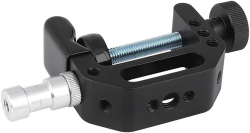 Miniatura 7 de CAMVATE Abrazadera en C robusta con puntos de montaje de tornillo de rosca macho y hembra de 1/4" y 3/8" (tipo universal) - 2474