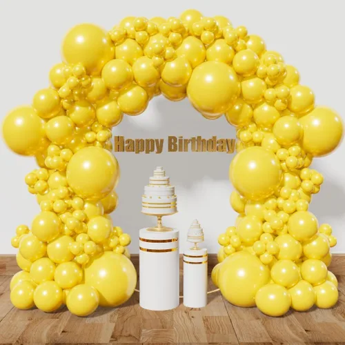 Miniatura 17 de Kit de arco de globos de color rosa claro, 111 piezas de globos de látex de 18, 12 y 5 pulgadas, guirnalda de globos de fiesta para cumpleaños, baby