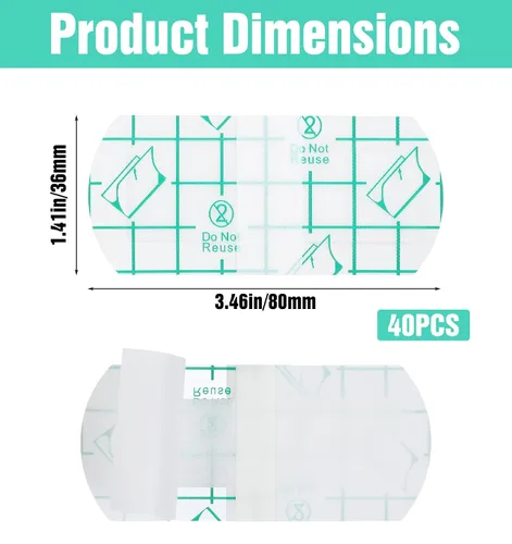 Miniatura 3 de 40 fundas para cejas, cubiertas desechables para cejas para ducha, cinta protectora impermeable, maquillaje permanente, cuidado posterior