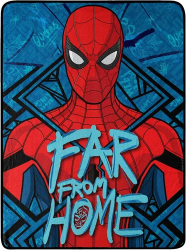 Miniatura 7 de Northwest Manta de Spiderman Micro Raschel, 46" x 60", Swing City