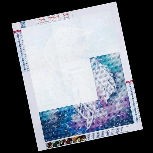 Boao 50 piezas de papel de liberación de pintura de diamante 5D grueso 5.9 x 3.9 in de doble cara antiadherente de liberación de papel de repuesto