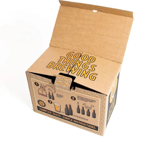 Miniatura 2 de Kit de embotellado de lujo – Craft A Brew Homebrew Bottler Equipment – Home Brewing Easy Embotellado Set – 10 botellas vacías de vidrio ámbar de 12
