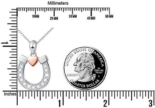 Miniatura 5 de FLYOW Collar de elefante, collar de gato, conejo, ne&herradura, collar de Jay azul, collar de plata de ley, collares de animales para mujer