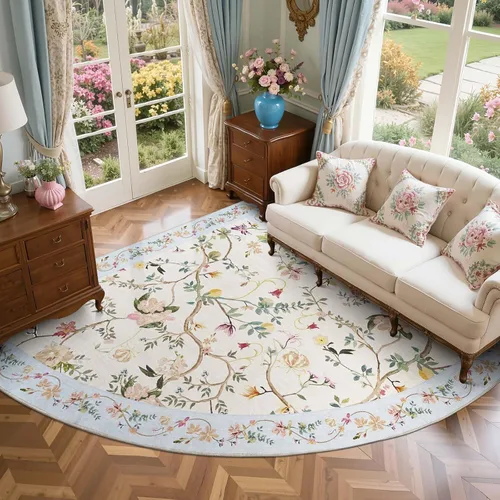 Miniatura 31 de Jinchan Alfombra Floral de Pasillo, 2x5, Alfombras Antideslizantes Lavables a Máquina, Alfombra Suave de Pelo Bajo para Pasillo, Resistente a