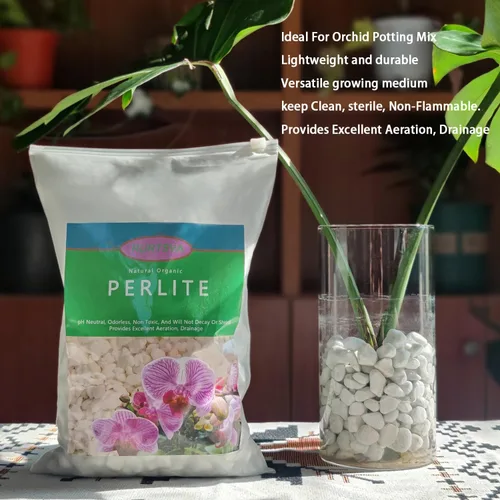 Miniatura 2 de Perlita gruesa dura natural de 0.4 a 0.8 pulgadas, 2 cuartos de galón para plantas hortícolas, perlita orgánica gruesa a granel, mezcla para macetas