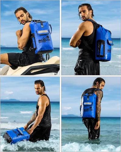 Miniatura 6 de Mochila Bolsa Seca IDRYBAG Azul