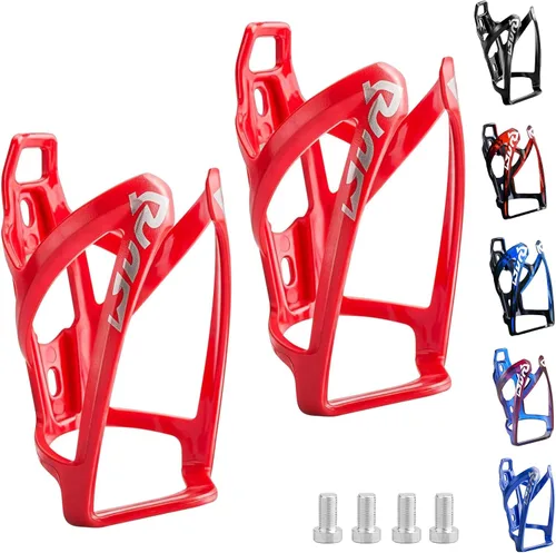 Miniatura 7 de Suruid Portabotellas de agua para bicicleta, ultraligero, soporte universal para botellas de bicicleta, ciclismo, MTB, bicicletas