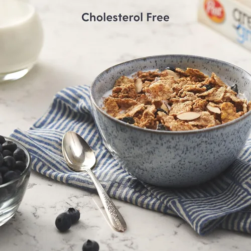 Miniatura 5 de Post Great Grains Blueberry Morning Breakfast Cereal, proyecto sin OMG verificado, saludable para el corazón, bajo en grasa, cereales integrales