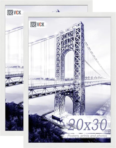 Miniatura 78 de VCK Marco de fotos de 24 x 36 pulgadas, exclusivo marco de póster grande negro para pared, galería en casa, oficina, 1 paquete