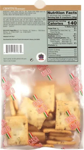 Miniatura 3 de Casa Milo Crostini con Romero 10 x 5.29 oz