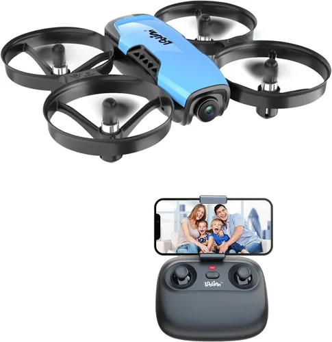 Loolinn Dron con cámara para niños de 8 años o más como regalo - Dron para niños con cámara ajustable, fotos y videos, seguro para que los niños 3.
