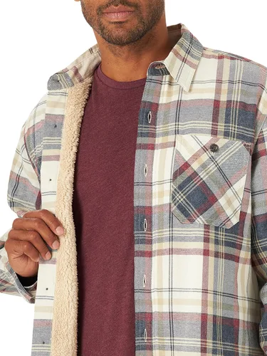 Miniatura 3 de Wrangler Authentics Men's Long Sleeve Sherpa Lined Shirt Jacket