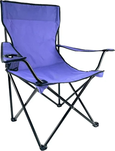 Miniatura 3 de Silla plegable portátil para acampar al aire libre [grande] (morado)