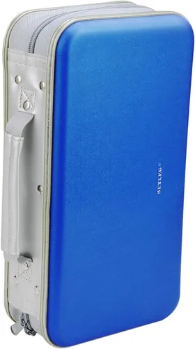 Miniatura 15 de Billetera para CD y DVD, capacidad de 96 unidades, resistente, resistente, almacenamiento de DVD, carcasa dura, soporte para disco de CD, funda