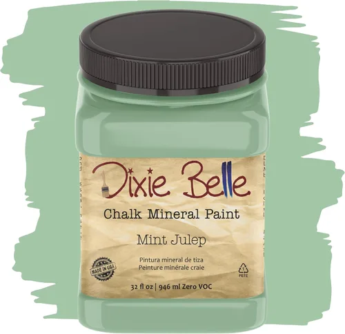 Miniatura 42 de Dixie Belle Paint Company - Pintura con acabado de tiza para muebles, color negro (Caviar), 1 galón, 128 fl oz, pintura mineral color rosa intenso