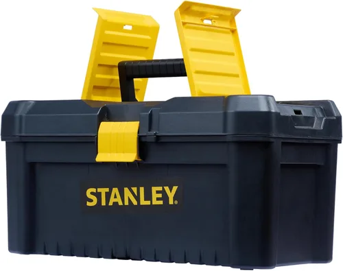 Miniatura 21 de Stanley Caja de herramientas de plástico, caja de herramientas, 16, con cierre de plástico y organizadores, incluye portador extraíble, STST1 75517