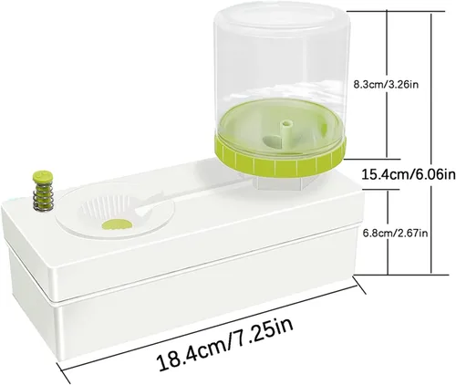 Miniatura 5 de Limpiador de pinceles de pintura, enjuague de pincel con drenaje, enjuague de pincel, enjuague de pincel para ciclo de agua corriente, para pincel