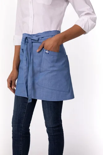 Miniatura 6 de Chef Works mens Medford Half Bistro Apron