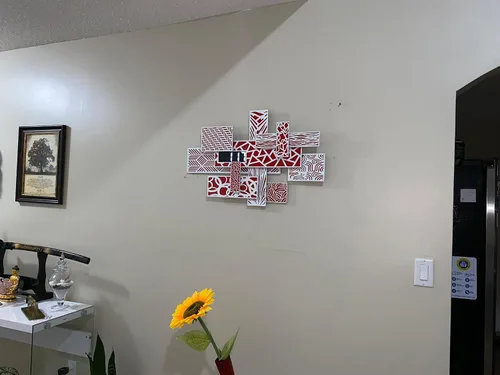 Miniatura 5 de Reloj de pared digital 3D Life Time 2023 Reloj de pared con diseño especial