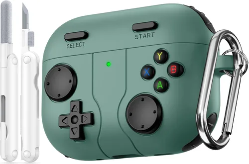 Miniatura 15 de Funda de juego para AirPods Pro 3 Cover (2025), clásica genial divertida funda protectora de silicona a prueba de golpes para AirPods Pro 3 con kit