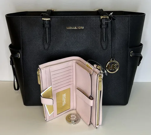 Miniatura 3 de MICHAEL Michel Kors Gilly - Bolso grande de viaje con cordón con doble cremallera y gancho de Michael Kors