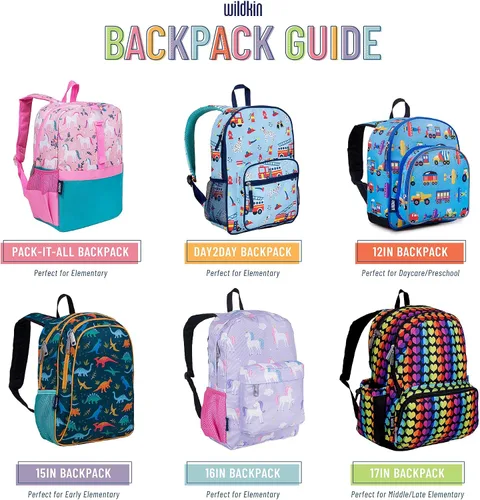 Miniatura 7 de Wildkin - Mochila de 12 pulgadas para niña.