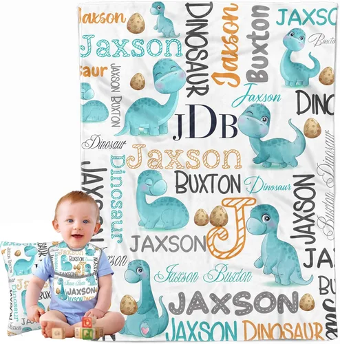 Miniatura 12 de Manta de bebé personalizada para niños y niñas, regalos de bebé personalizados de elefante, manta de bebé personalizada para niñas y niños, mantas