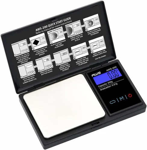 Miniatura 15 de Báscula digital de bolsillo de la serie, 21.16 oz x 0.00 oz, báscula digital de gramos a pequeña escala de alimentos, báscula de joyería, báscula