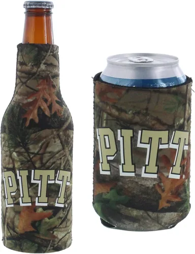 Miniatura 6 de College Team Color Logo Can & Bottle Holder Insulator Beverage Cooler Set