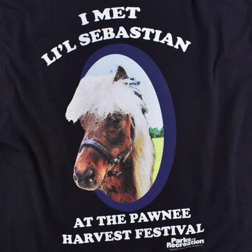 Miniatura 6 de Popfunk Classic Parks and Rec Lil Sebastian T Shirt & Stickers