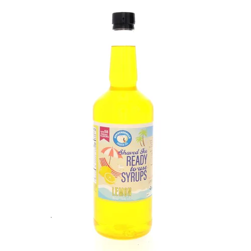 Miniatura 49 de Hypothermias Wild Cherry - Jarabe de sabores de cono de nieve hawaiano listo para usar (128 onzas líquidas), hielo afeitado, 100% azúcar de caña pura