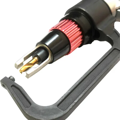 Miniatura 4 de Taladro de soldadura por puntos de aire taladro neumático de chapa para removedor Dent Fix W/Hook Brocas con brocas de 5/16 1/4 pulgadas