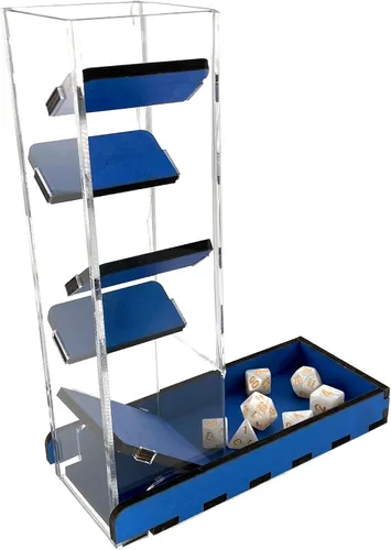 Miniatura 3 de C4Labs Torre de dados alta de 10 ″ y bandeja básica - Serie Chroma - Azul