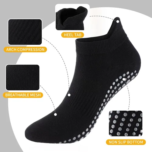 Miniatura 4 de Conjunto de bolsa de yoga Halloscume para mujeres que incluye bolsa tote para esterilla de yoga, banda de resistencia Booty, calcetines deportivos