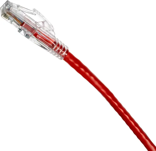 Miniatura 26 de NTW NTW - Cable de conexión de bloqueo de red patentado CAT6 de 1 pie, sin enganches, azul (NL-U6K-001BL)