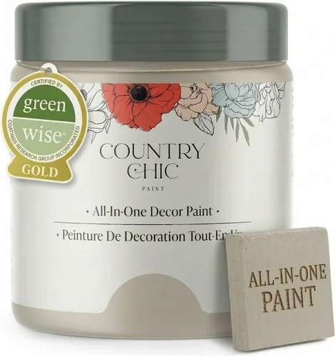 Miniatura 61 de Country Chic Pintura todo en uno estilo tiza para muebles, gabinetes, decoración del hogar, ecológica, acabado mate, imprimación incorporada y capa