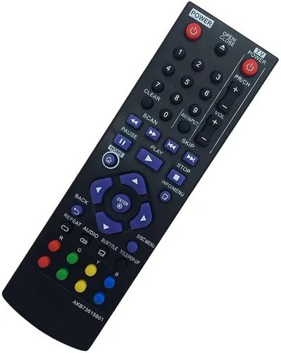 Miniatura 5 de AKB73615801 - Control remoto de repuesto para LG Blu-Ray DVD Player BP125 BD220 BD630 BP125N BP135W-N BP200 BP220 BP320N BP120N BP120N BP320N BP320N