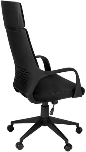 Miniatura 5 de Monarch Specialties Silla de oficina, color negro Tela negra/negro