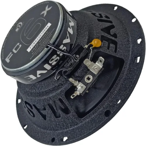 Miniatura 4 de Massive Audio FC6X Altavoces coaxiales de 2 vías de 6.5 pulgadas - 100 W RMS / pico de 200 W, 4 ohmios - Actualización de audio para automóvil
