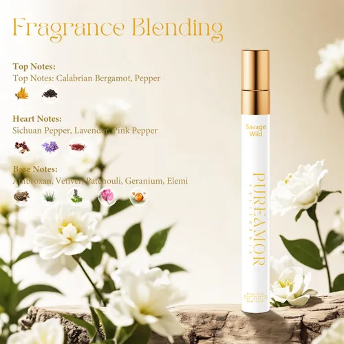 Miniatura 2 de PUREAMOR Colonia de Feromonas para Hombres, Pimienta, Bergamota y Madera Eau de Parfum para Hombre, Colonia de Feromonas para Hombres de Larga