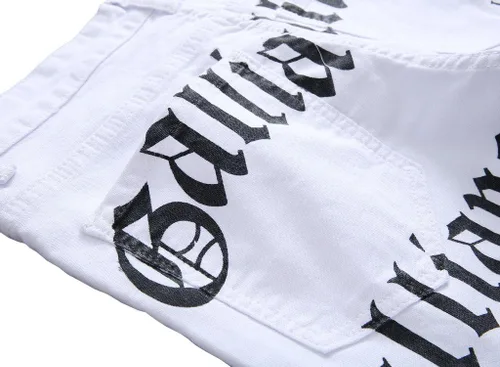 Miniatura 7 de Enrica Pantalones vaqueros estampados casuales para hombre