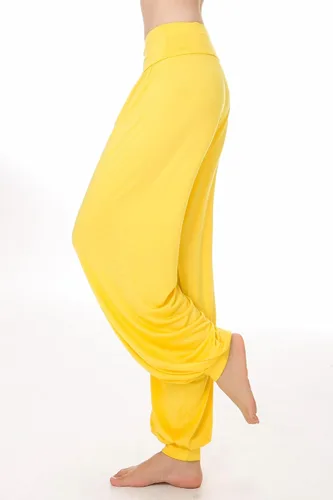 Miniatura 3 de Pantalones de algodón para mujer, elásticos, suaves, para yoga, deportes