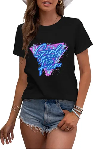 Miniatura 6 de Atuendo de los años 90 para mujer camiseta vintage de los años 80, camiseta casual de los años 90 y 80 para nostalgia